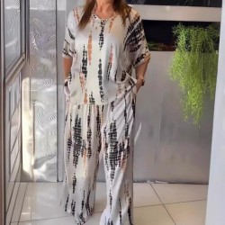 50 % Rabatt2025 neues modisches, lockeres zweiteiliges Set