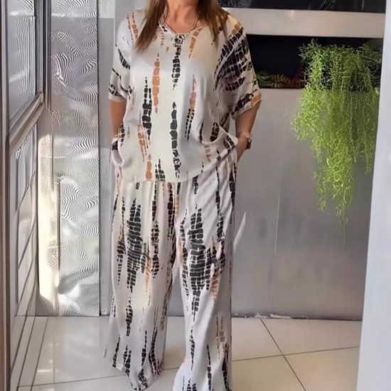 50 % Rabatt2025 neues modisches, lockeres zweiteiliges Set