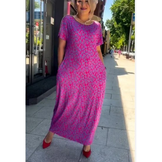 【M-3XL】2025 Modisches Print-Kleid in bergre