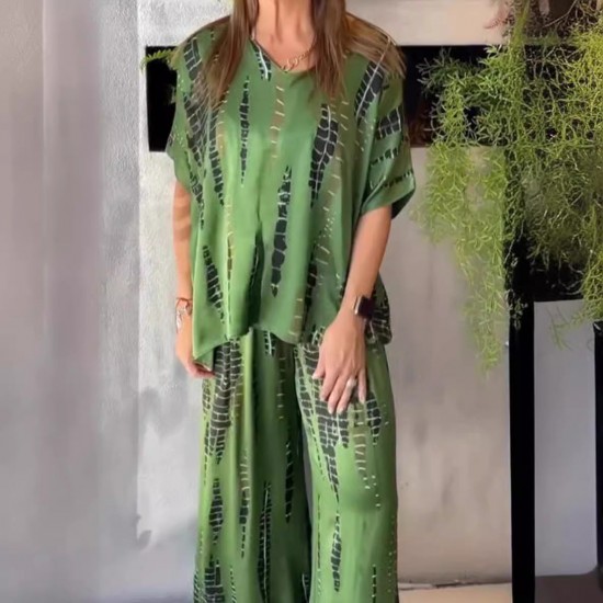 50 % Rabatt2025 neues modisches, lockeres zweiteiliges Set