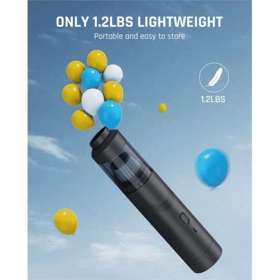 50% SPAREN! V8 Mate Kabelloser Mini-Autosauger Starke 13000Pa Saugkraft / 30AW