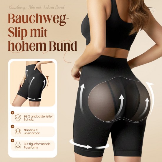 Hochgeschnittene Shapewear-Shorts mit Po-Lifting-Effekt♀