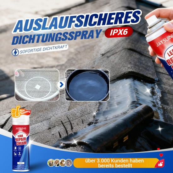 Groer Ausverkauf – Kaufen Sie 2 und erhalten Sie 1 gratisWasserdichtes Dichtungsspray zur Leckreparatur