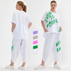 Aujourd'hui 50% de réductionZweiteiliges Freizeit-T-Shirt-Set