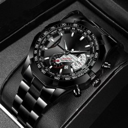 Heute 45% RabattLuxury Men's Sports Luminous Watch