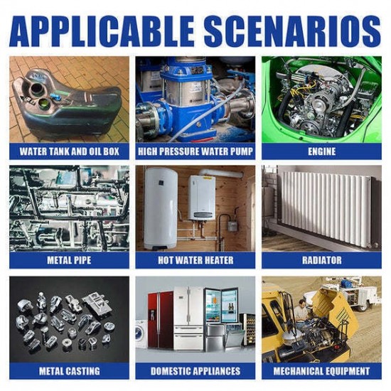 Neuer, magischer, hochtemperaturbestndiger, flüssiger Metall-Reparaturkleber