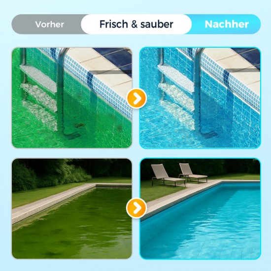 Kristallklarer Pool – ohne Chemie, mit Sonnenkraft! SOLAR POOL IONIZER FR KRISTALLKLAres WASSER