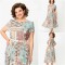 HEISSER VERKAUF2025 Bequemes und elegantes Kleid mit Patchwork-Print