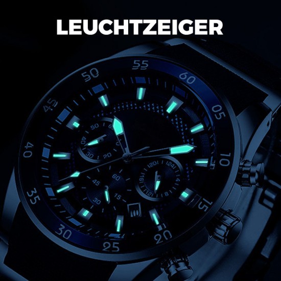 Hochwertige Business-Multifunktions-Quarz-Uhr für Herren