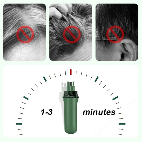  Anti-Wurzelstift 3-Farben-Menü - 10-Sekunden-Abdeckung mit wasserfester Formel für sofortige Verjüngung 