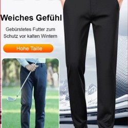 Heier Verkauf(50% Rabatt)Gerade Business-Hose aus Samt für Herren