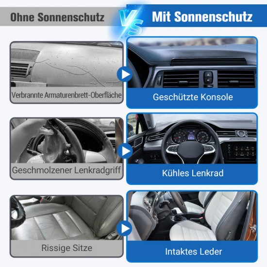 50% Rabatt  Laser-Sonnenschutz für die Auto-Frontscheibe