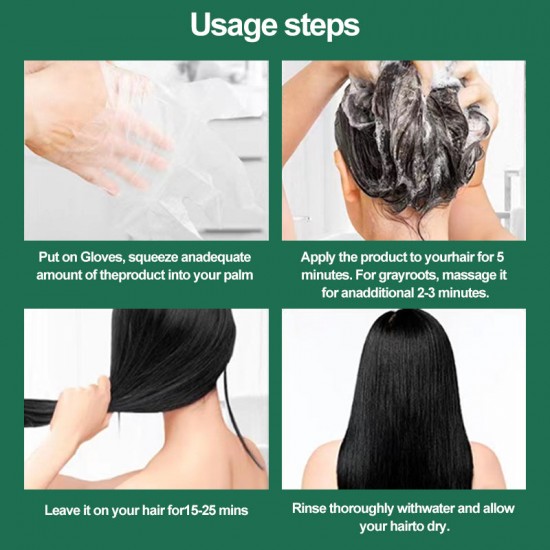 Heute 33%~55% RabattPflanzenextrakt Schaumhaarfarbe