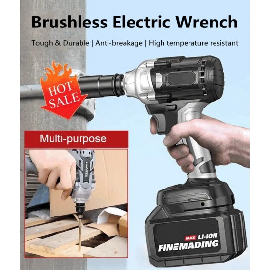 55 % Rabatt Bürstenloser Elektroschrauber--Leistungsstark, ohne Bürstenverschlei!