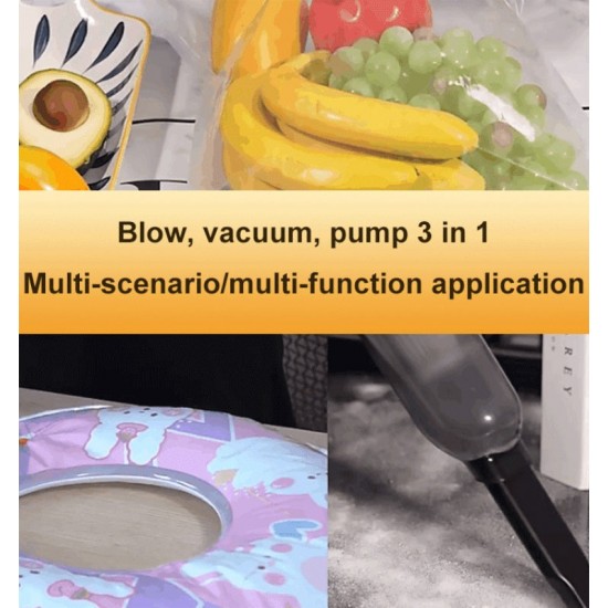 50% RABATT Blasen, Saugen, Aufblasen – Kabelloser Staubsauger für Haus und Auto