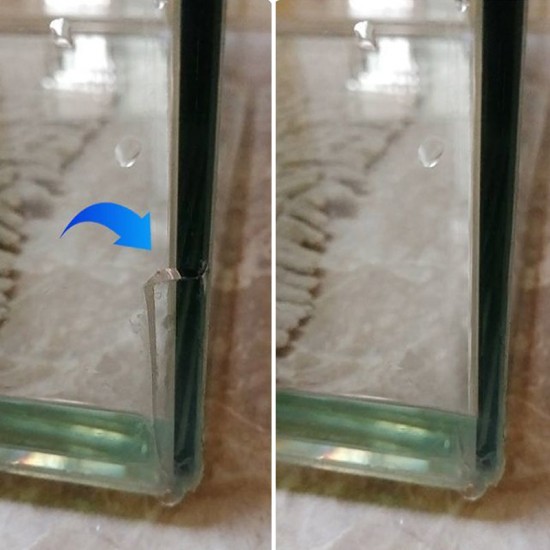  Messerschnitt bricht nicht! Unterwasser-Klebstoff