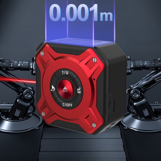 Free sjfart(41% Rabatt)2 in 1 Digitaler Entfernungsmesser - 40 m Laser + 5 m Maband