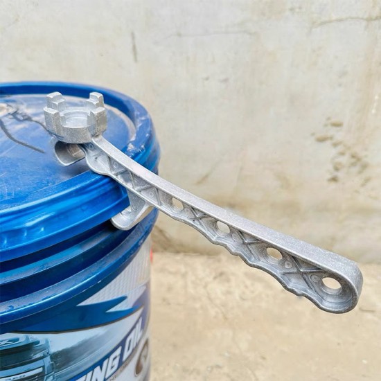 Multifunktions-Eimerffner aus Metall