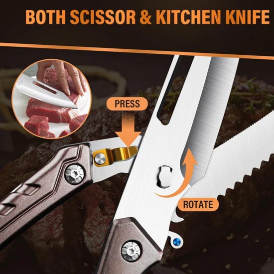 Hochbelastbare Geflügelschere