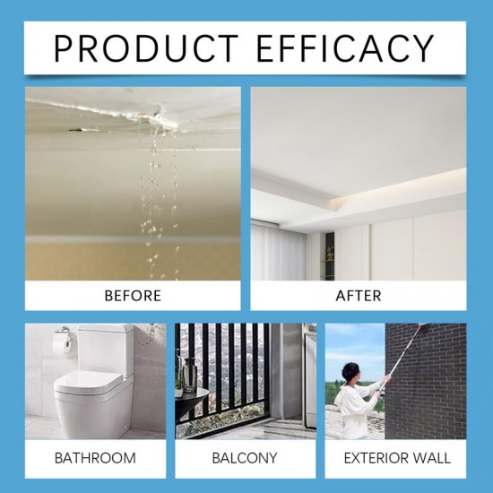 Transparentes Mehrzweckmittel, wasserdicht und leckagefrei