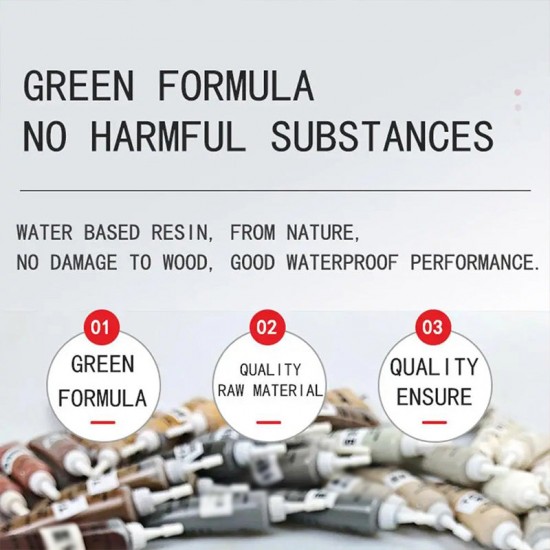 Dauerhafter Kratzer-Reparaturlack für Holzmbel