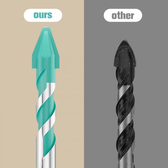 Hochfester Exzenter-Spiralbohrer-Satz