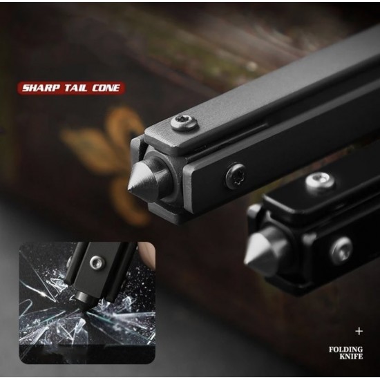 M390 CNC Klappmesser mit Fensterzerbrechungsfunktion