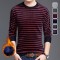 Warmer modischer Herren-Streifenpullover