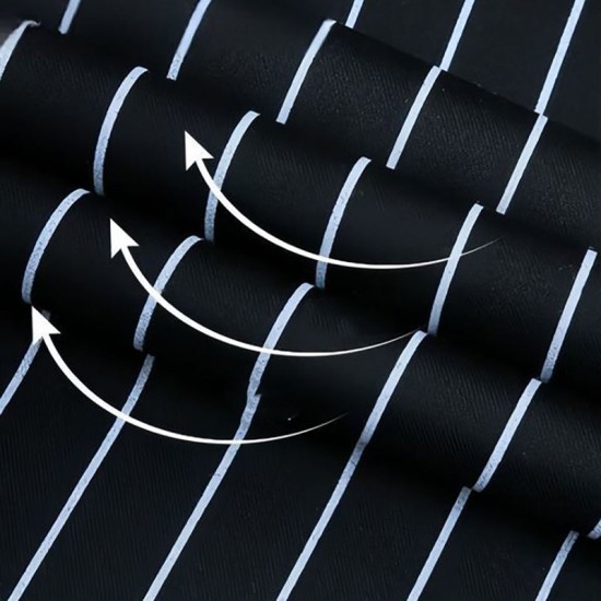 Schmal geschnittenes gestreiftes Langarmhemd für Mnner