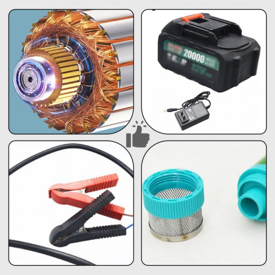 Lithium-Batterie-Saugpumpe