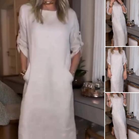 Weites, bequemes und vielseitiges Maxikleid für Damen