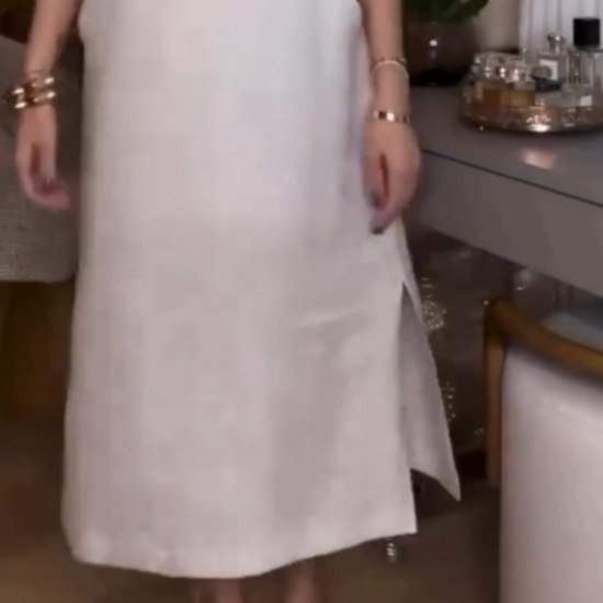 Weites, bequemes und vielseitiges Maxikleid für Damen