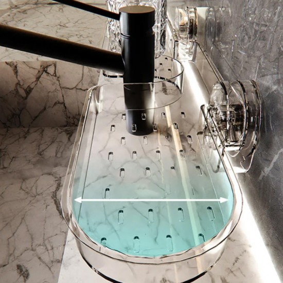 Saugnapf-Regal-Organizer Kein Bohren erforderlich