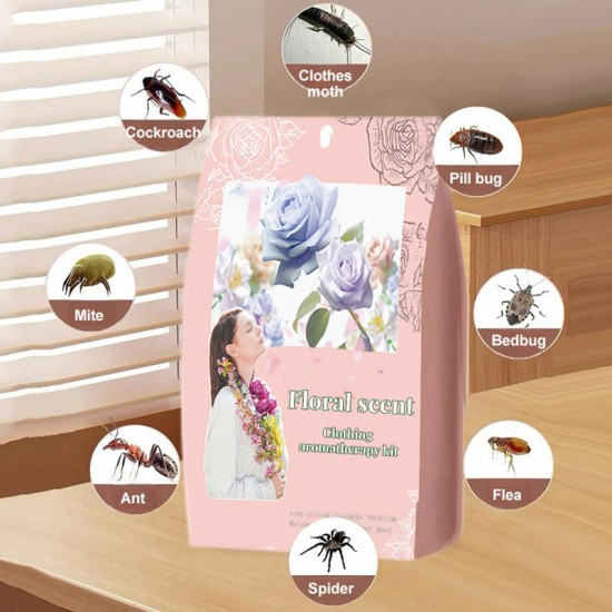 Insektenabwehrende, schimmelresistente Mottenkugeln mit blumigem Duft