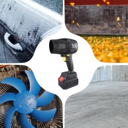 Kabelloser, tragbarer, turbogeladener und wiederaufladbarer Hochleistungsventilator