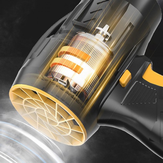 Kabelloser, tragbarer, turbogeladener und wiederaufladbarer Hochleistungsventilator