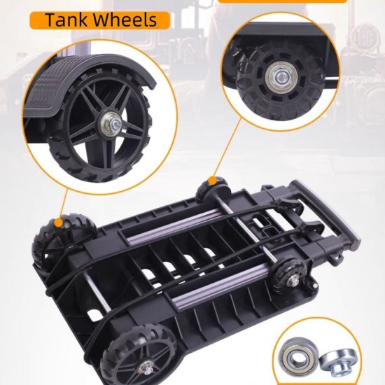 Tragbarer, Klappbarer Handwagen