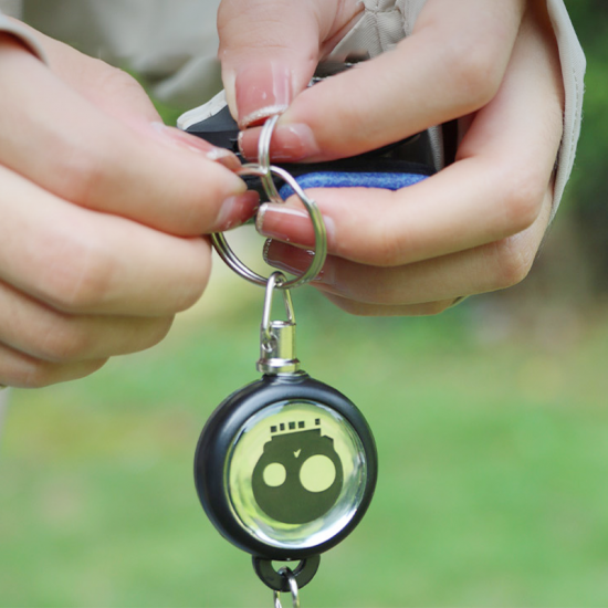 Schneller Verkauf 50% Hochleistungs-Schlüsselanhnger mit Einziehfunktion