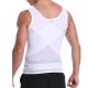 Schlankmachende Mesh-Weste für Mnner mit Taille