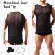 Men's Mesh Sheer Tank Top