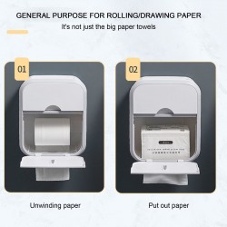 Last Day Sale 50 %Stanzfreie Toilettenpapierhalterbox