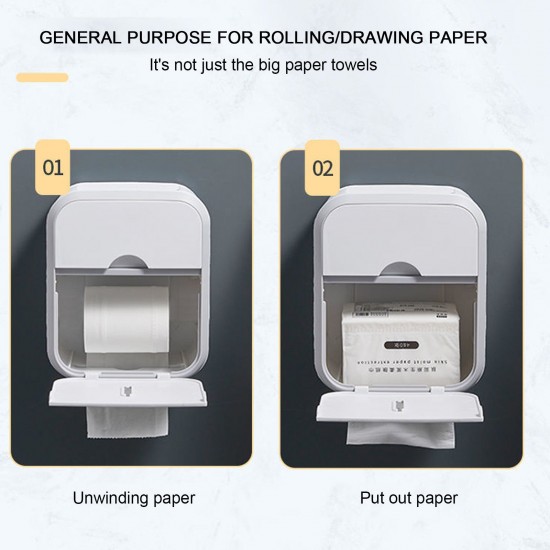 Last Day Sale 50 %Stanzfreie Toilettenpapierhalterbox