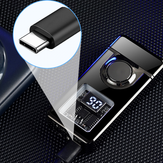 Kreatives winddichtes Feuerzeug mit zwei Flammen