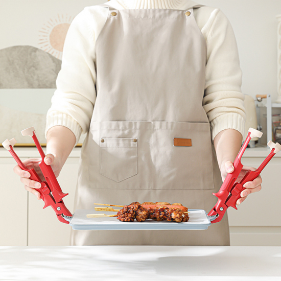 Multifunktionaler Schalenhalter mit Verbrühschutz