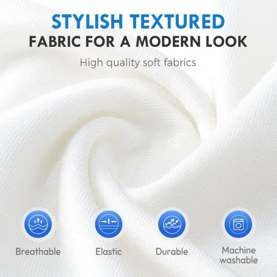 Lssiges Herrenhemd mit strukturiertem Revers und kurzen rmeln