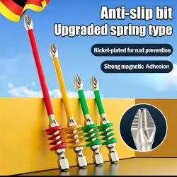 Sommer-SchnppchenMagnetischer Anti-Rutsch-Kreuzschlitz-Bit mit Feder
