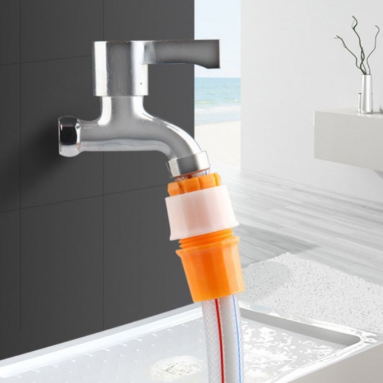 Universeller Schnellverbinder für Wasserhahn und Schlauch