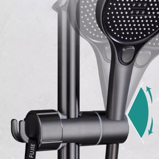  Kaufe 2, erhalte 1 GRATIS!  Handbrausehalterung ohne Bohren – Einfach zu installieren und praktisch 