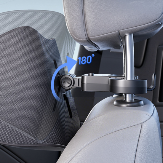 Verstellbares U-frmiges Kopfstützenkissen für das Auto