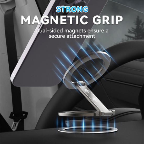 360° drehbarer, doppelseitiger magnetischer Handyhalter